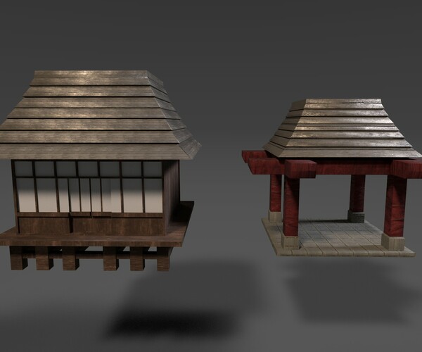 ArtStation - japanese dojo | Resources