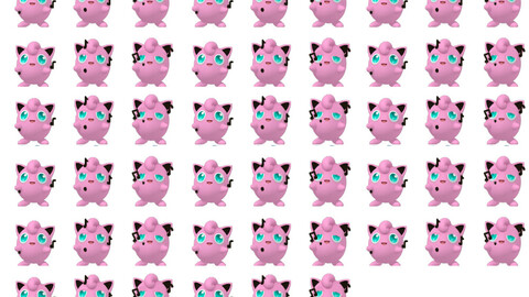 JIGLIPUFF  RPG MAKER MV BATTLER ENEMY