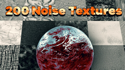 200 4k Noise Texture Pack
