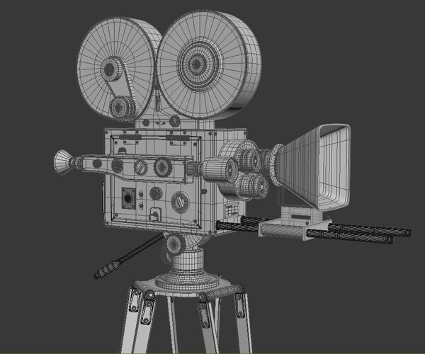 ArtStation - camera classic - camera 3d model | Resources