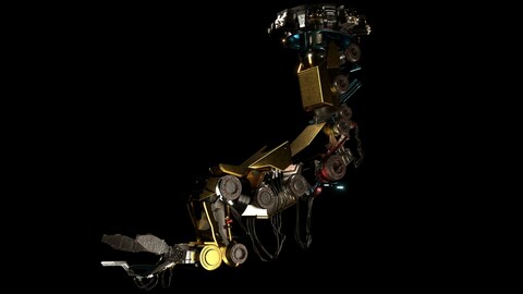 Robotic Arm 3d model