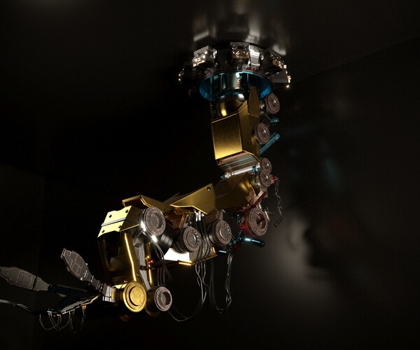 ArtStation - Robotic Arm 3d model | Resources