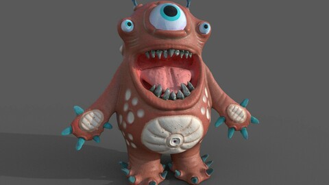 character fantasy 3d model