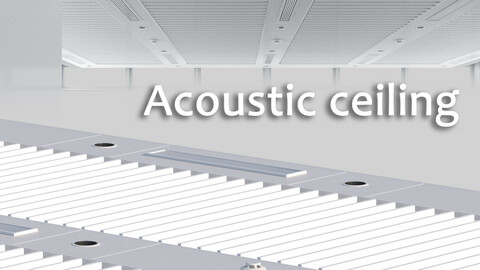 Acoustic ceiling system