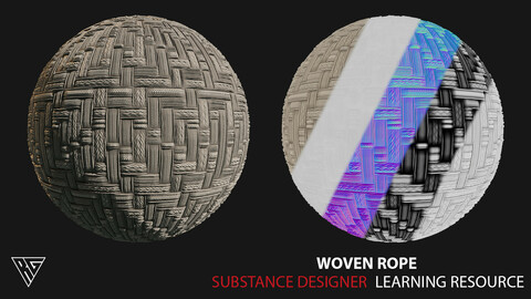 Woven Rope - Substance Designer