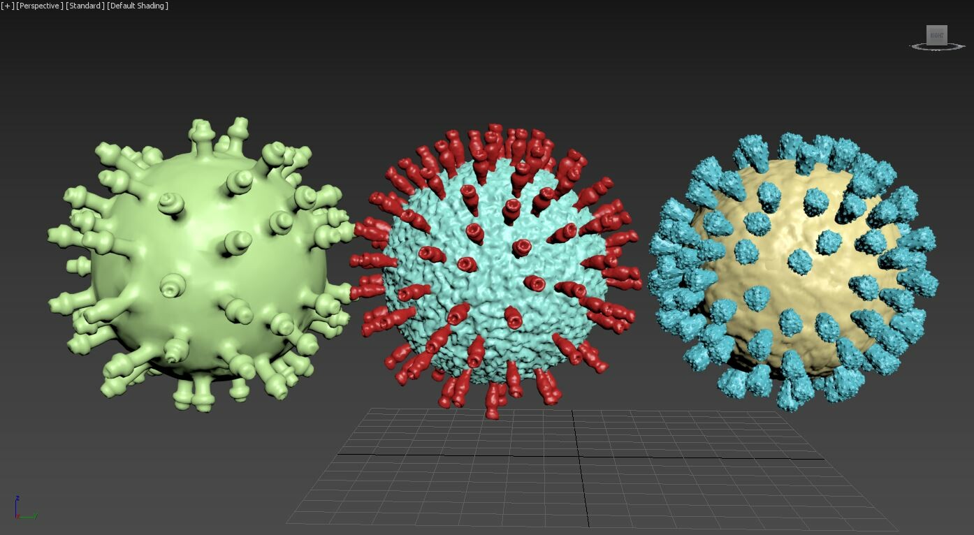 ArtStation - virus pack 3d model | Resources