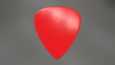 Plectrum Red