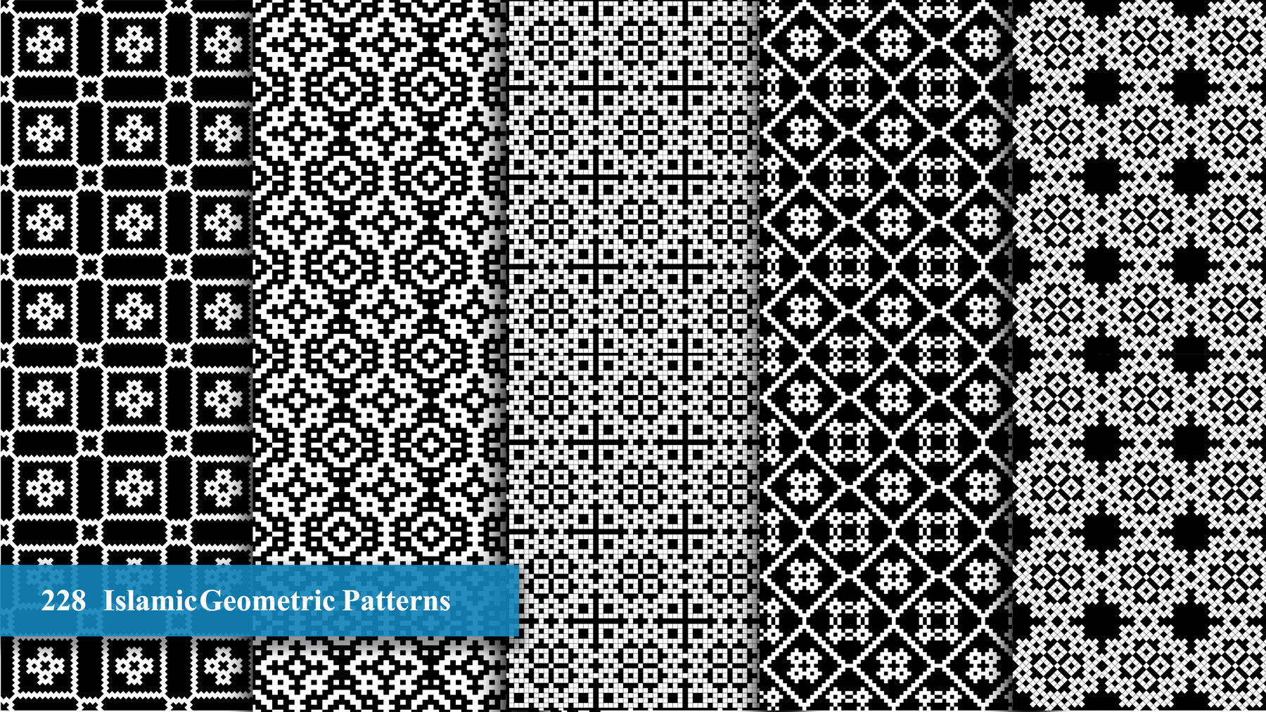 ArtStation - 228 Islamic Geometric Patterns | Game Assets