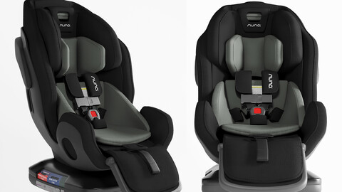 3dasset nuna exec car seat