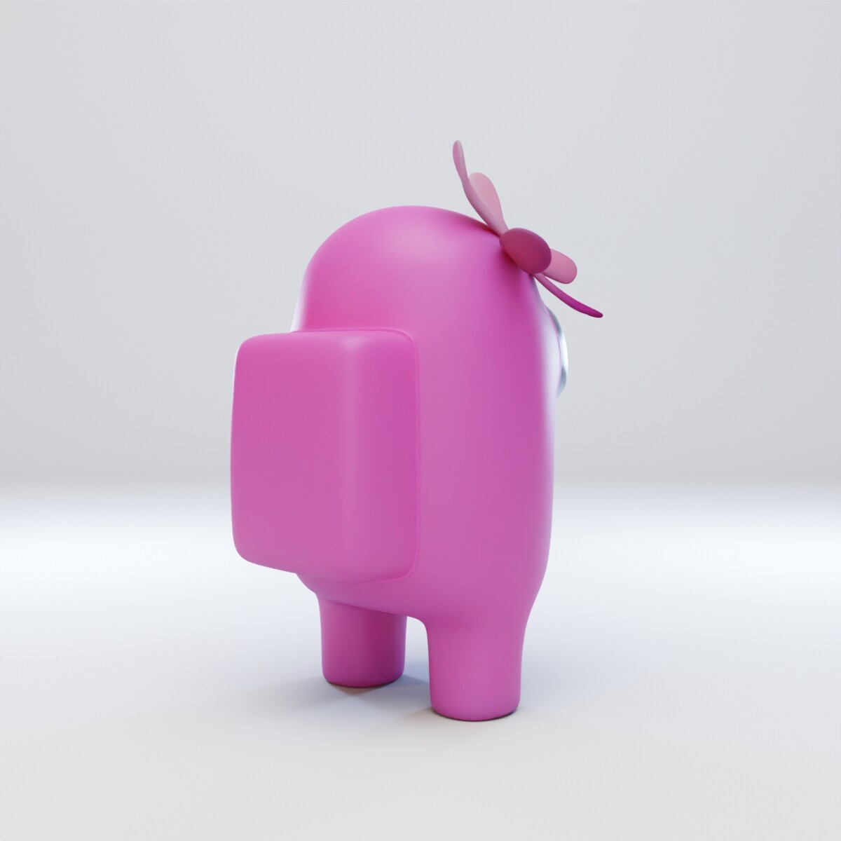 ArtStation Among Us Flower Hat Character Resources