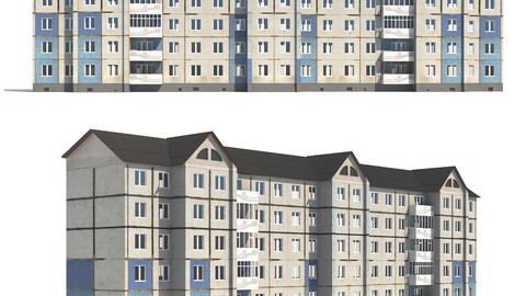 Prefabricated apartment building