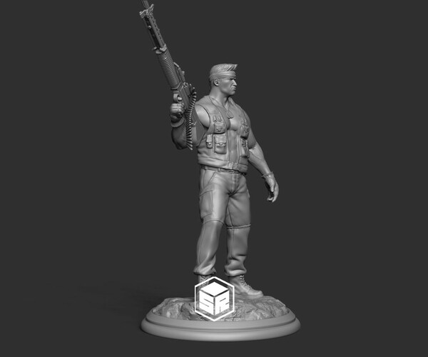 ArtStation - Soldier - 3D Print Ready | Resources