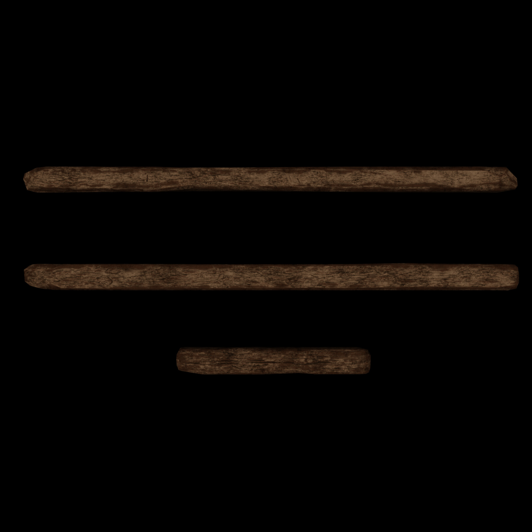 ArtStation - Low Poly Wood Model Pack | Game Assets