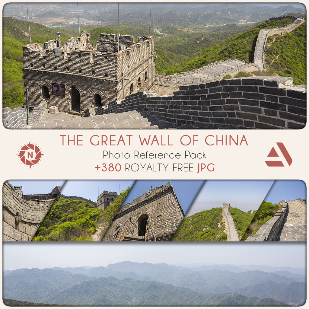 Royalty-Free photo: Great Wall of China