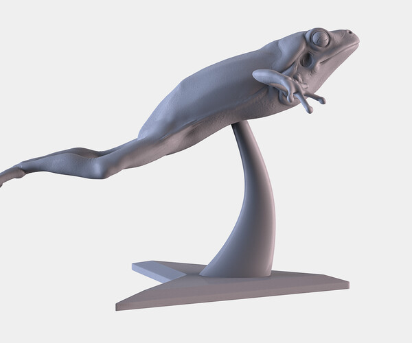 ArtStation - Frog 3D Printing | Resources