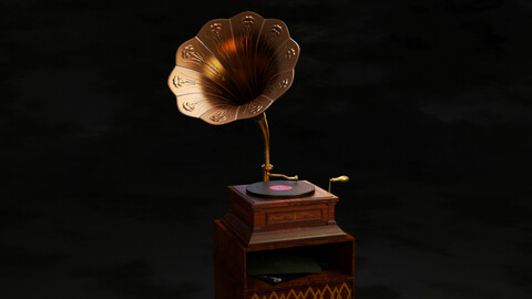 Gramophone antique gramophone