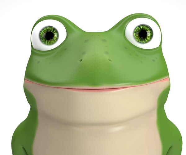 ArtStation - Cartoon frog | Resources