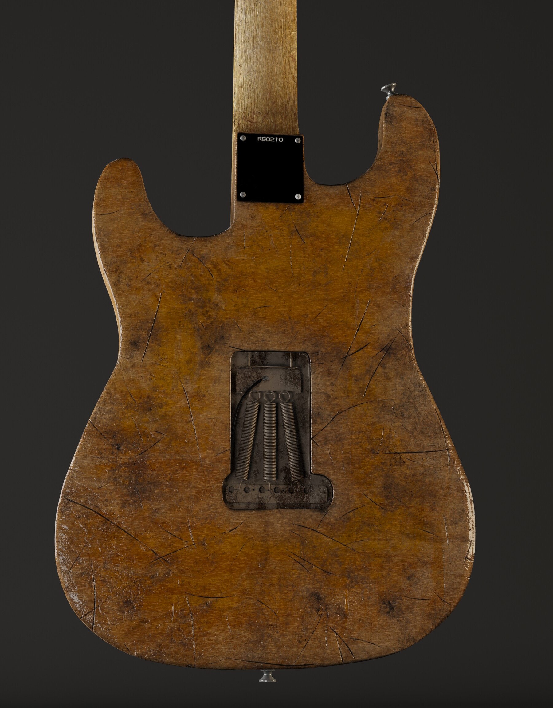 ArtStation Fender Guitar Electric Game Assets