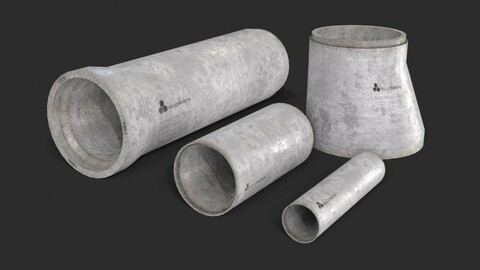 Concrete Pipe Set