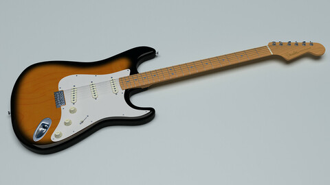 Fender Stratocaster 3d model