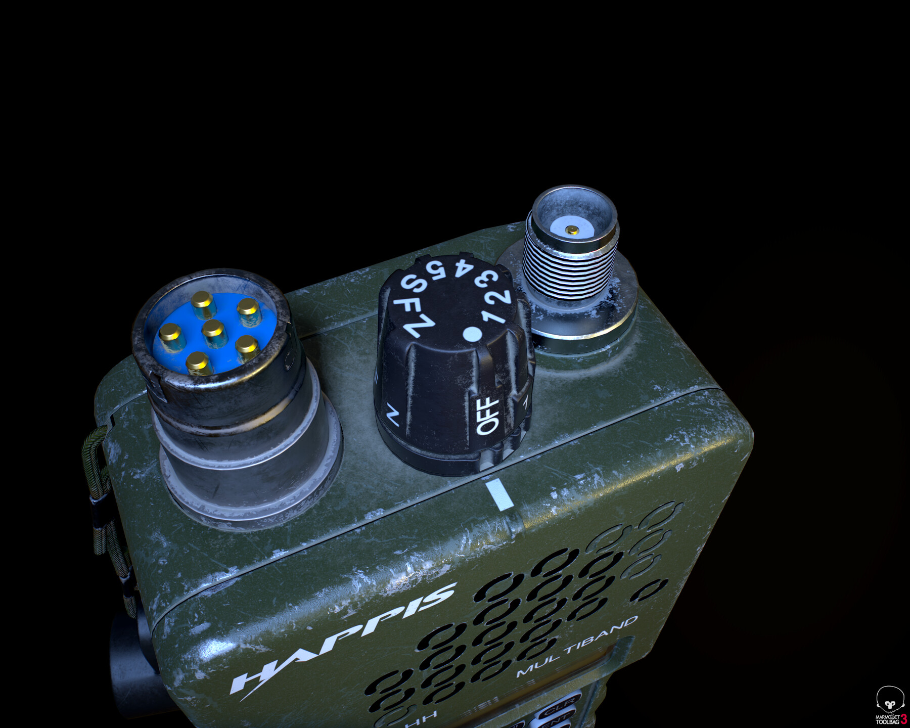 ArtStation - Military Radio AN PRC-152 | Game Assets