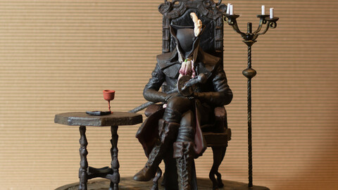 Lady Maria 2.0 (BloodBorne) STL done for 3D Printer