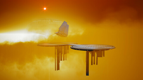 City in the sky UNREAL