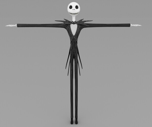 ArtStation - Jack Skellington | Game Assets