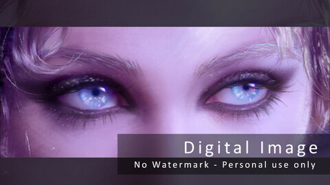 Gossip Eyes digital image