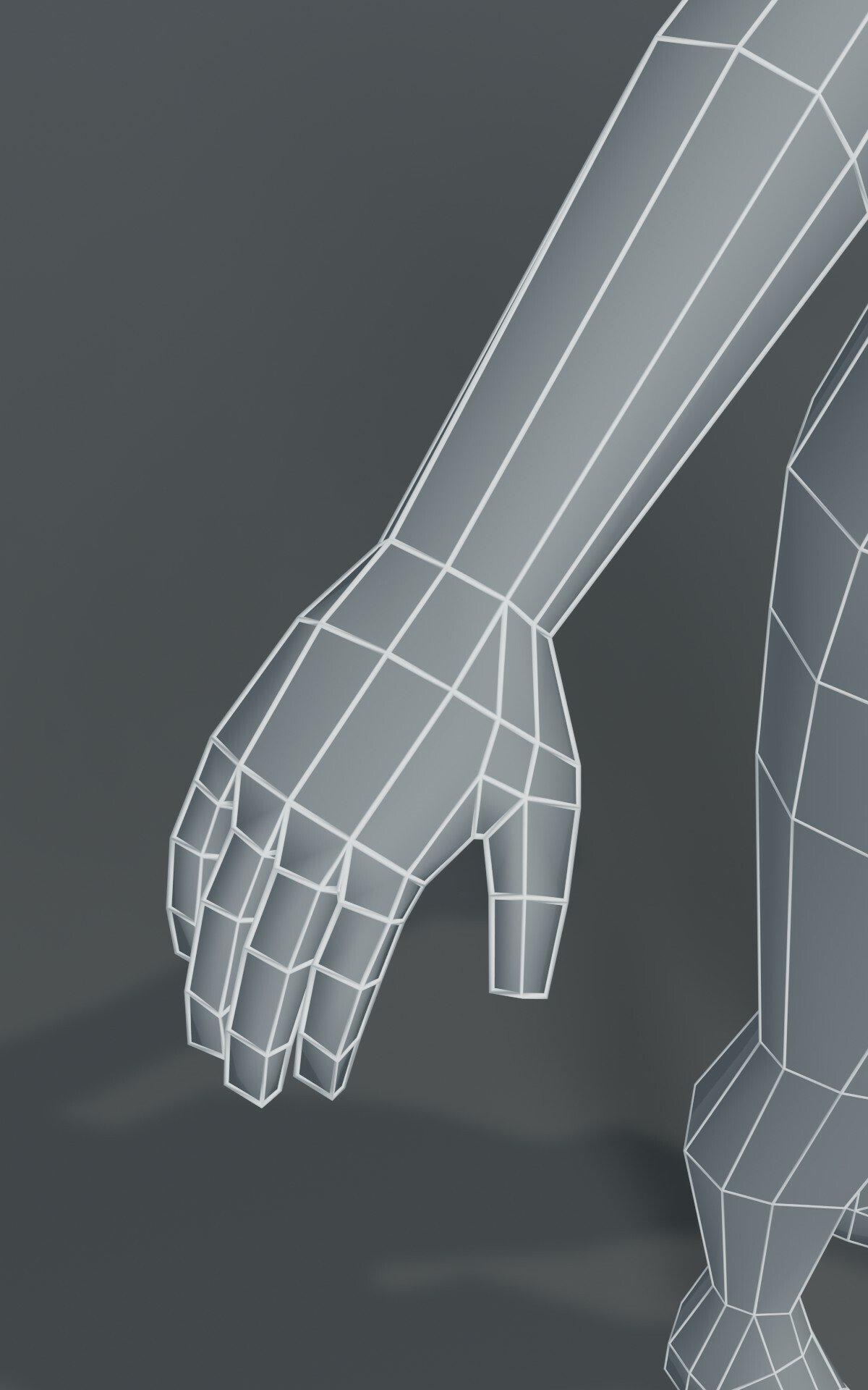 ArtStation - Human Body Base Mesh 3D Model Family Pack