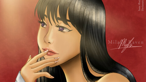 Amethyst, The Purple-Eyed Girl