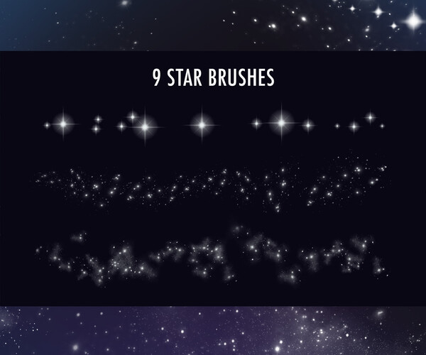 Photoshop Star Brushes