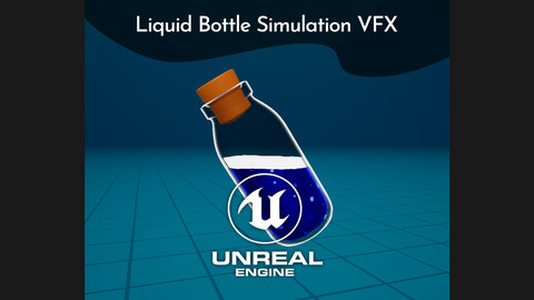Liquid Bottle Simulation VFX