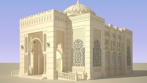3D Mosque model