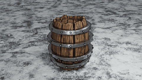 Stylized Barrel