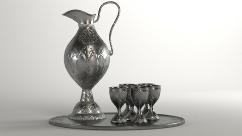 Eastern jug set