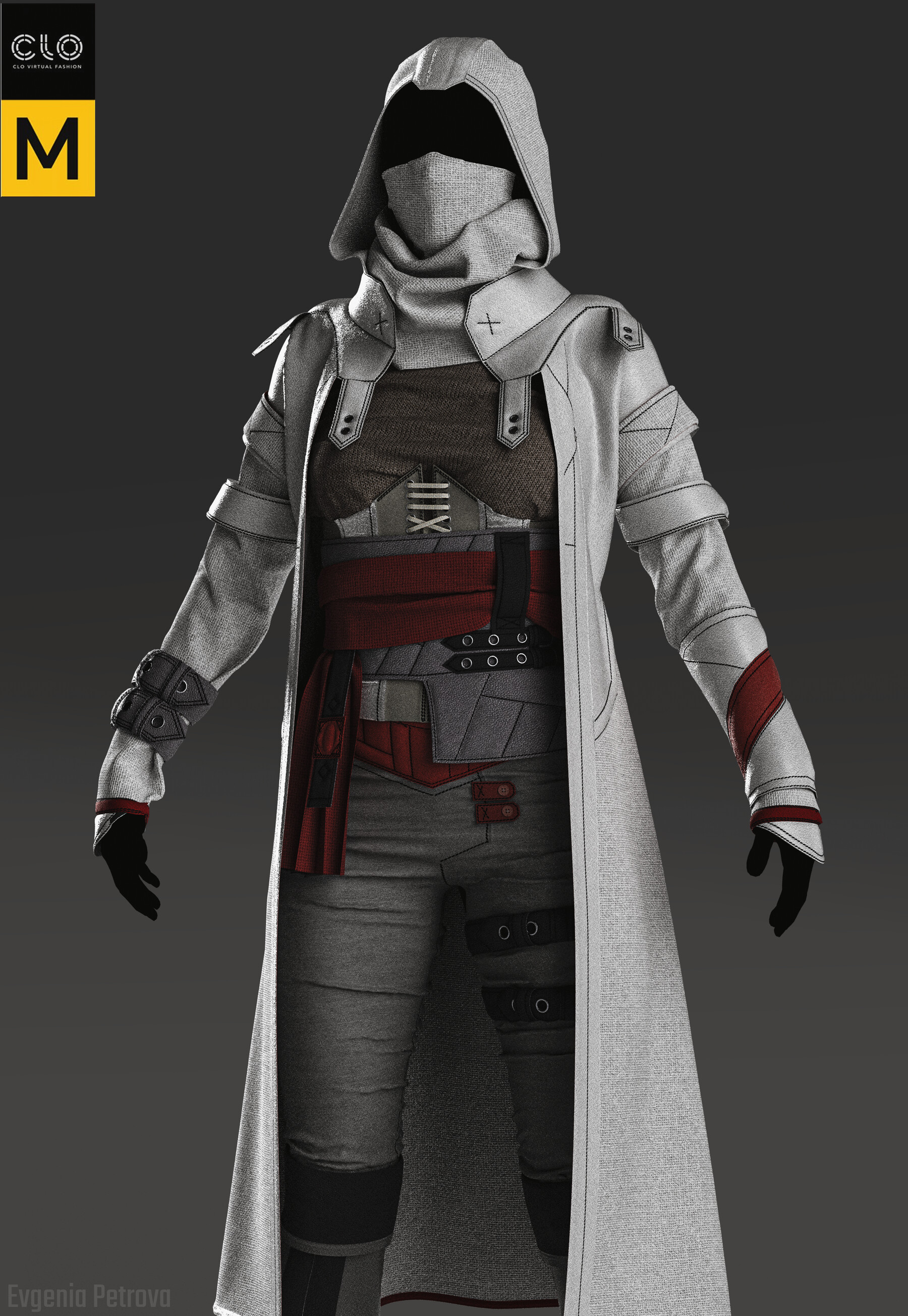 make up main land diagonal ArtStation - Assassin Female Outfit. Marvelous Designer, Clo3d project. |  Resources