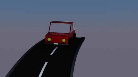 LOW POLY CAR