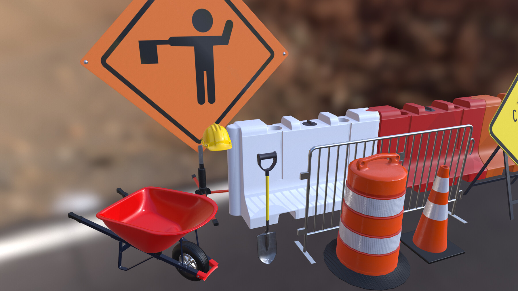 ArtStation Construction Props Resources