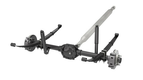 HEAVY DUTY AXLE AND DRIVESHAFT