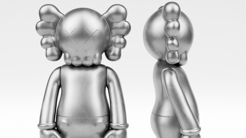 KAWS Metal Companion