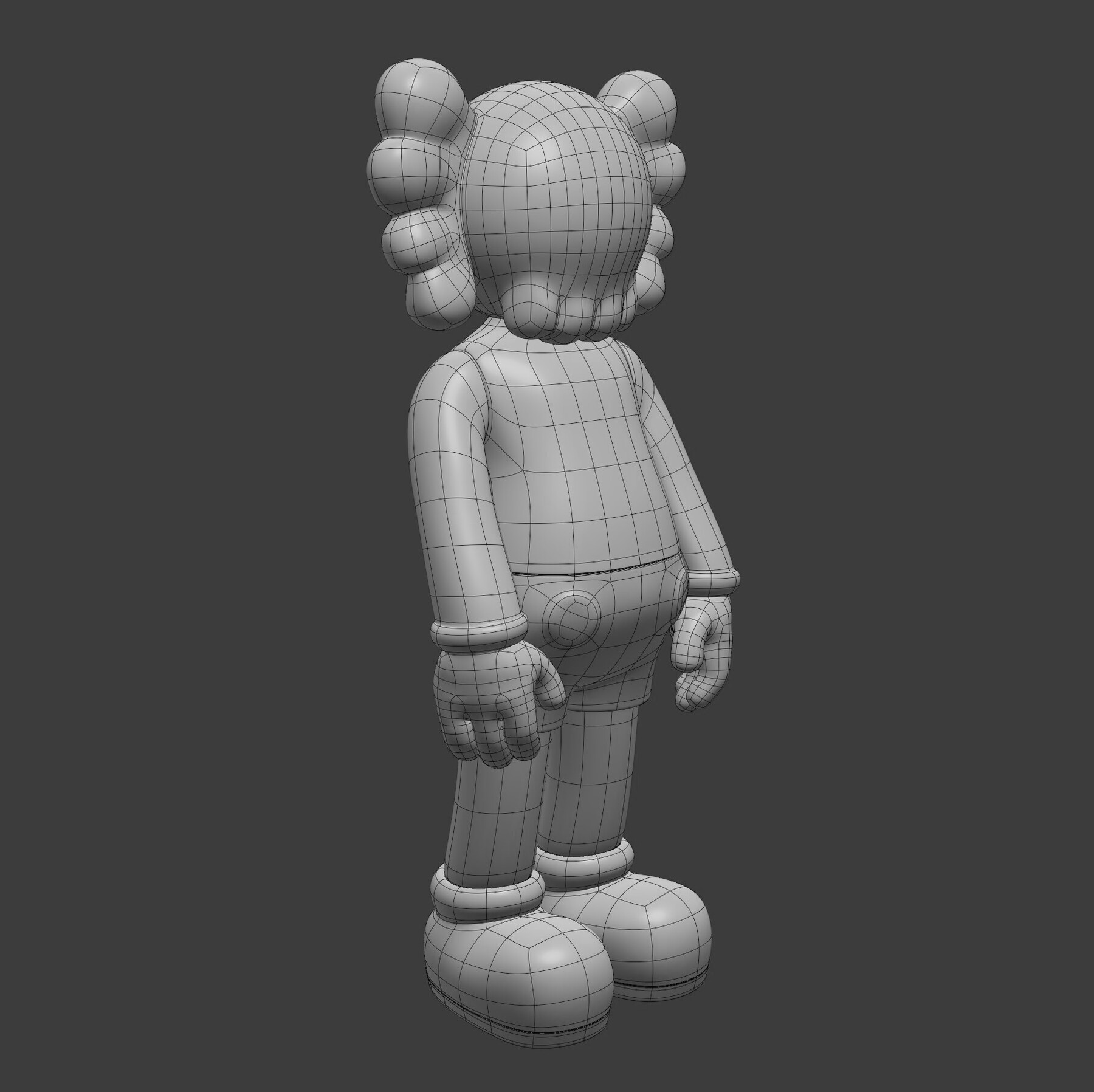 ArtStation - KAWS Wood Companion | Resources