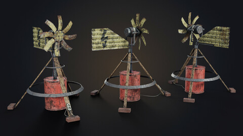 Handmade wind generator