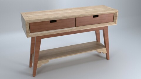 Console colonial style Jenki PBR