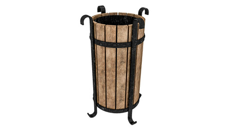 trash can 02 3D model