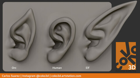 Stylized Ears VDM