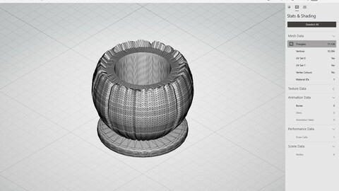 Veggie Pencil Holder - Pumpkin