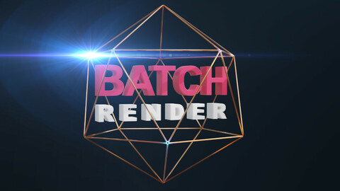 Batch Render - Blender Addon