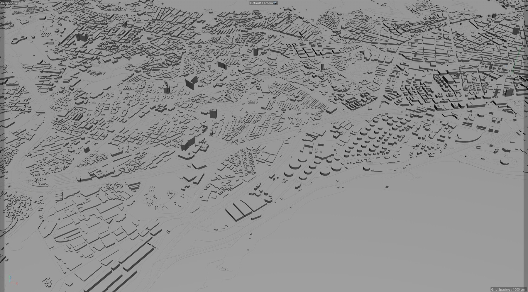 ArtStation - Santa Cruz De Tenerife city Spain 3d model 30km | Resources