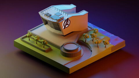 Avengers Headquarters for just a dollar